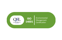 QSL ISO 14001 Environmental Management Accreditation logo