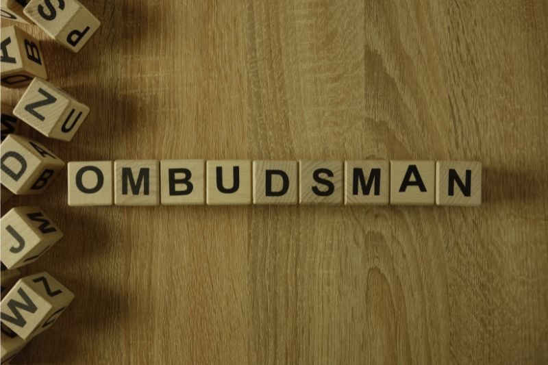 Blocks spelling ombudsman