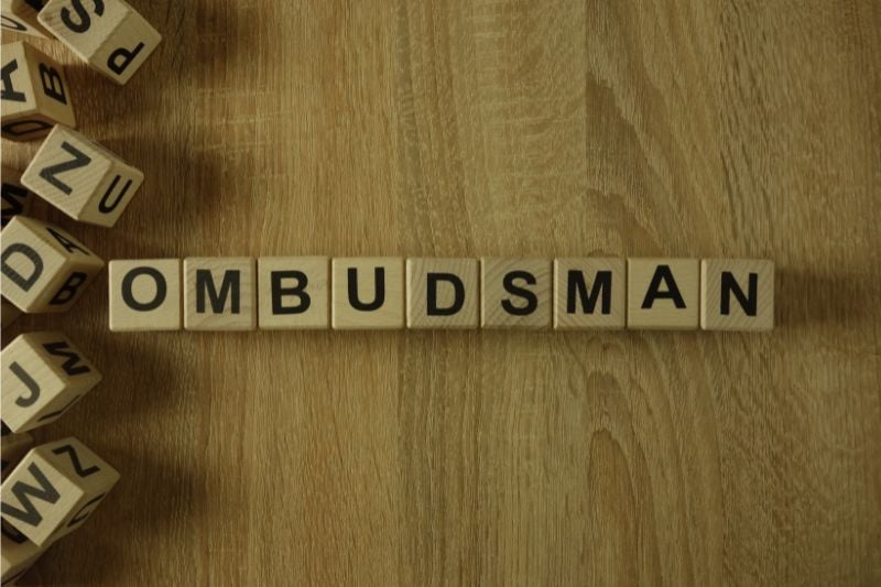Blocks spelling ombudsman