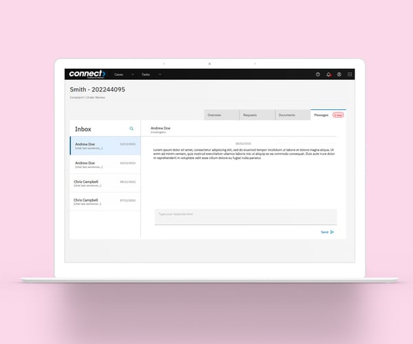 workpro-connect-complaints-case-messages