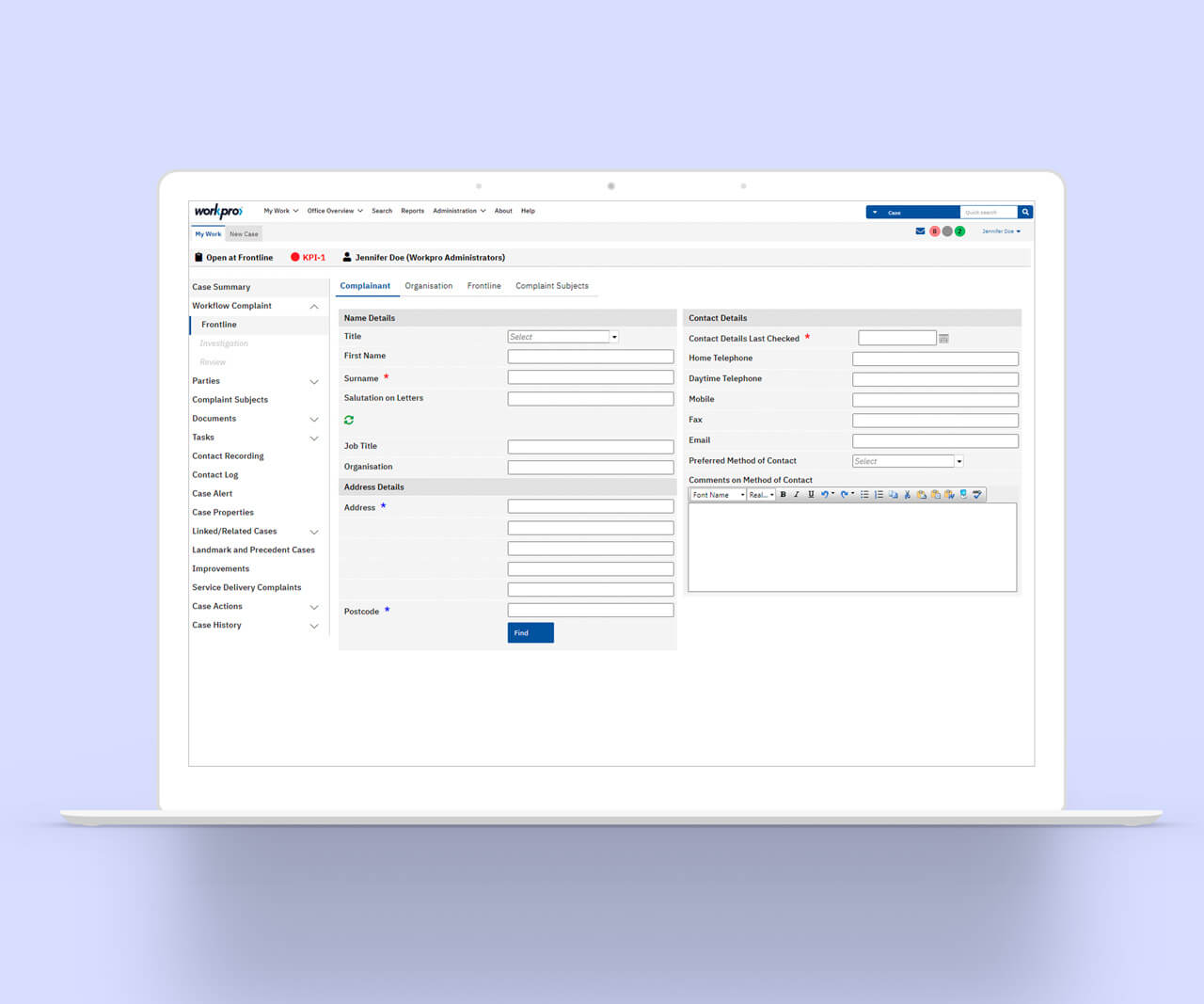 workpro-scm-form-example
