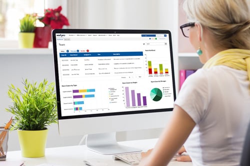 workpro-website-woman-working-with-workpro-system