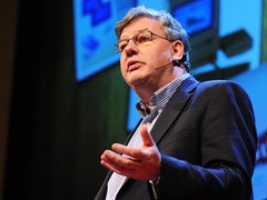 CAS Chairman Ian Ritchie talking at TEDGlobal conference