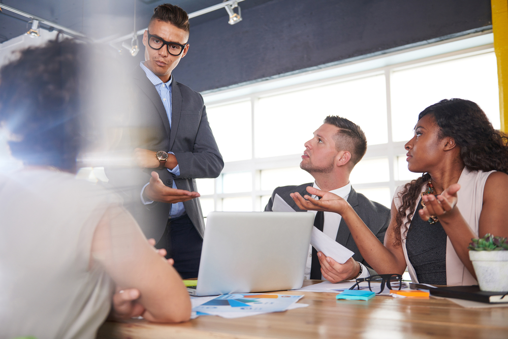 Conflict in a boardroom